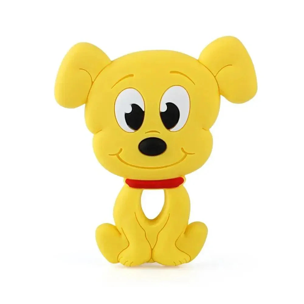 Baby Silicone Teethers BPA Free Teething Toy Animals Koala Bear Dog Teether Silicone Beads - BIG FRENCHIES