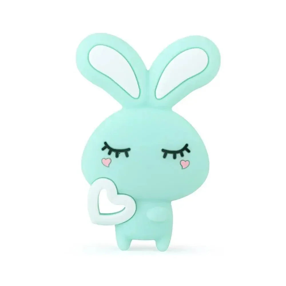 Baby Silicone Teethers BPA Free Teething Toy Animals Koala Bear Dog Teether Silicone Beads - BIG FRENCHIES
