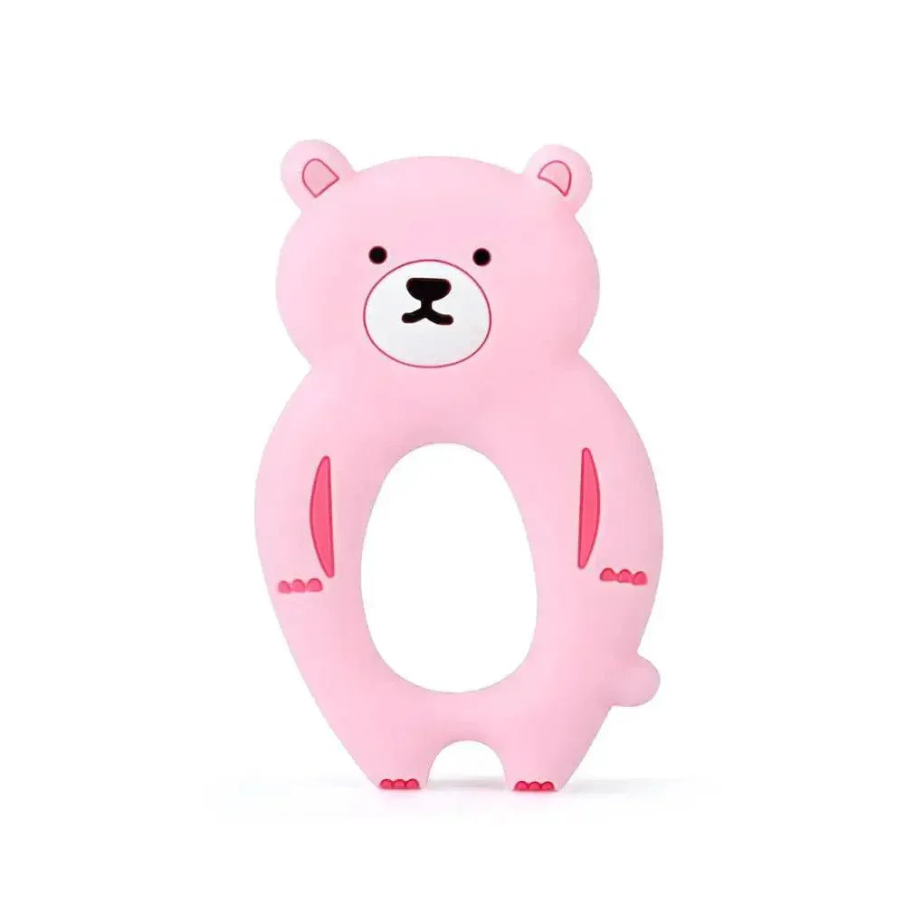 Baby Silicone Teethers BPA Free Teething Toy Animals Koala Bear Dog Teether Silicone Beads - BIG FRENCHIES