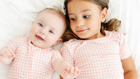 Sugar Gingham Short Sleeve & Shorts Bamboo Sleeper - BIG FRENCHIES