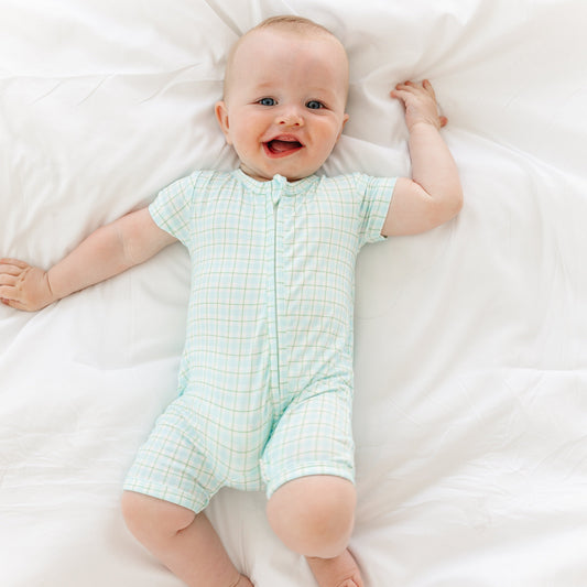 Bluegrass Picnic Short Sleeve & Shorts Bamboo Sleeper - BIG FRENCHIES