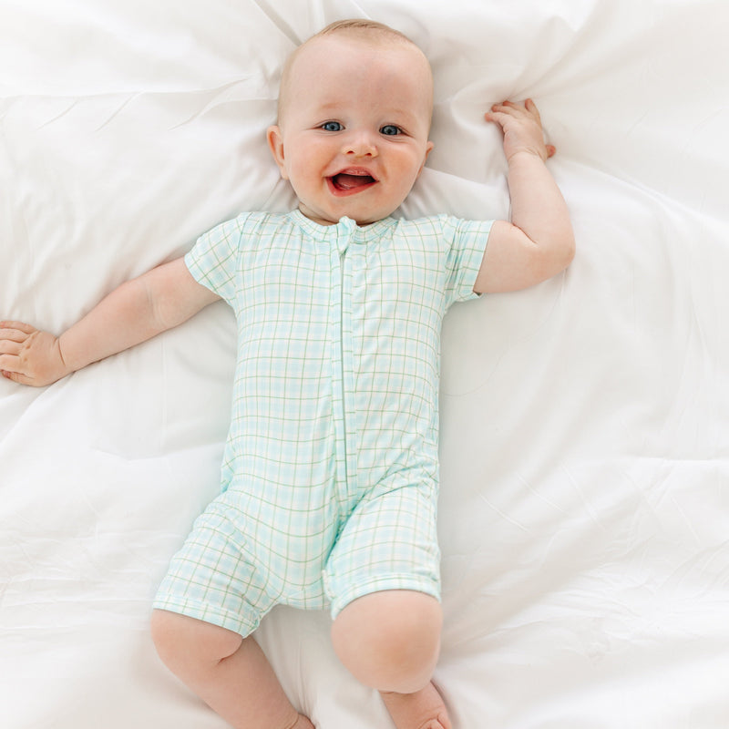 Bluegrass Picnic Short Sleeve & Shorts Bamboo Sleeper - BIG FRENCHIES