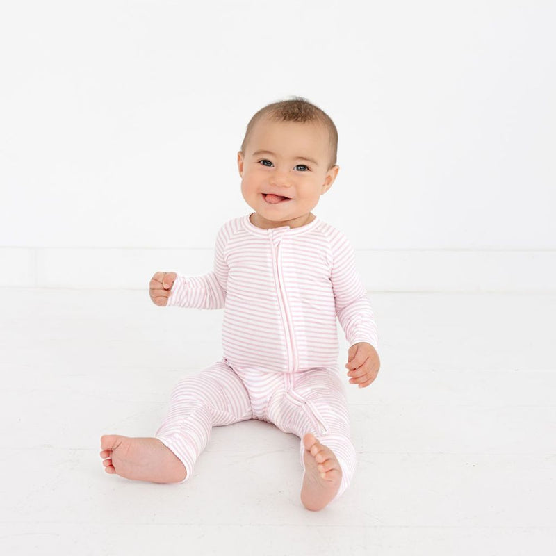 Ballet Stripe Bamboo Sleeper - BIG FRENCHIES