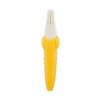 Baby Teether Toys Toddle Safe Banana Teething Ring Silicone Chew Dental Care Toothbrush Nursing Beads Gift For Infant - BIG FRENCHIES