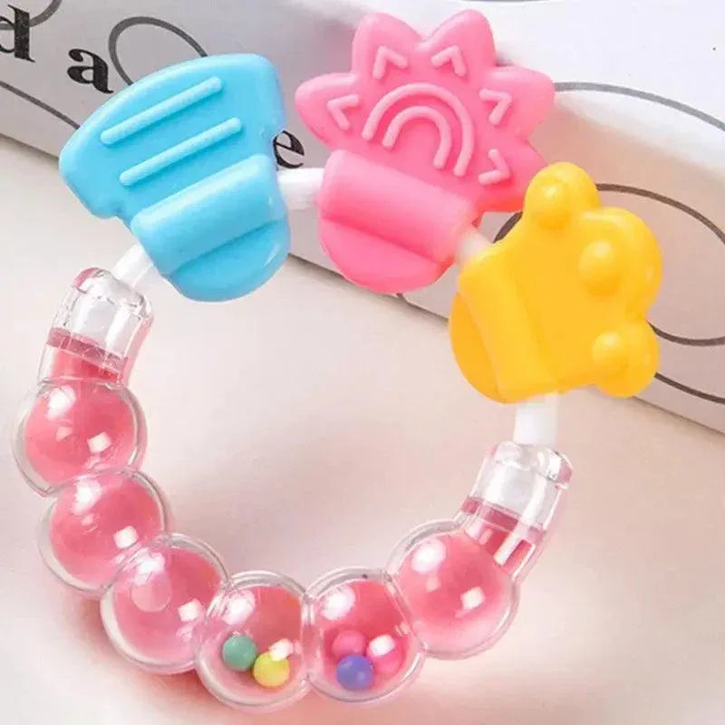 Baby Teether Toys Toddle Safe Banana Teething Ring Silicone Chew Dental Care Toothbrush Nursing Beads Gift For Infant - BIG FRENCHIES