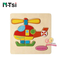 Baby Wooden Puzzle Toys for Toddlers Developing Educational Kids Toys For Children Game Cartoon Animal Gift 3 Years - BIG FRENCHIES