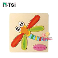 Baby Wooden Puzzle Toys for Toddlers Developing Educational Kids Toys For Children Game Cartoon Animal Gift 3 Years - BIG FRENCHIES