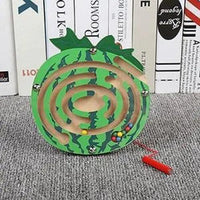 Baby Wooden Toy for Children Magnetic Maze Balance Board Wood game , Maze Puzzle baby Toys 0-12Months - BIG FRENCHIES