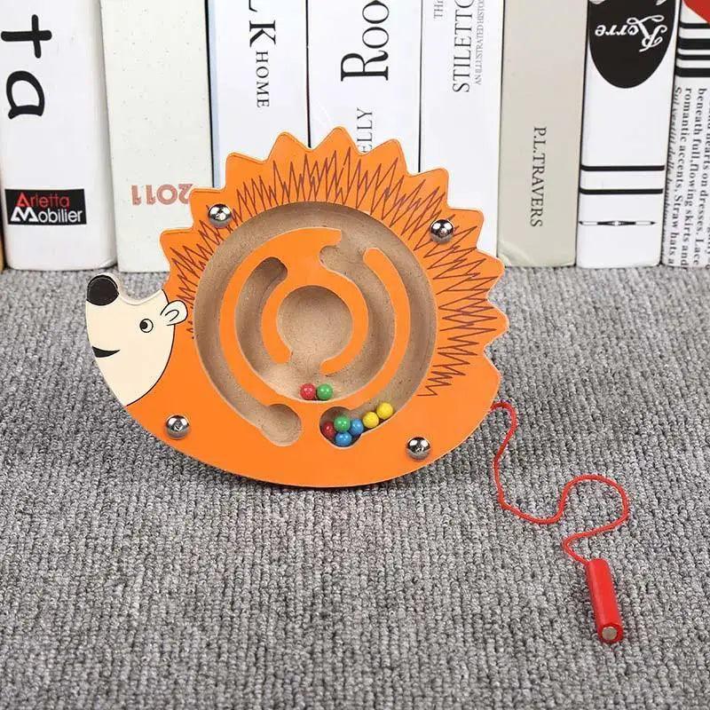 Baby Wooden Toy for Children Magnetic Maze Balance Board Wood game , Maze Puzzle baby Toys 0-12Months - BIG FRENCHIES
