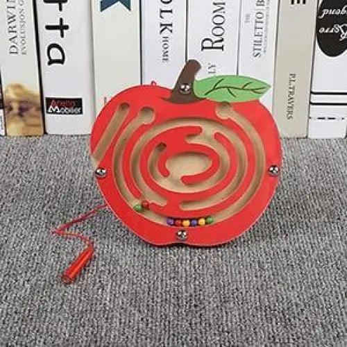 Baby Wooden Toy for Children Magnetic Maze Balance Board Wood game , Maze Puzzle baby Toys 0-12Months - BIG FRENCHIES