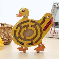 Baby Wooden Toy for Children Magnetic Maze Balance Board Wood game , Maze Puzzle baby Toys 0-12Months - BIG FRENCHIES