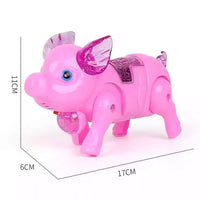 Adorable Baby Pig Plush Toy - Soft Educational Sensory Toy for Infants 0-12 Months