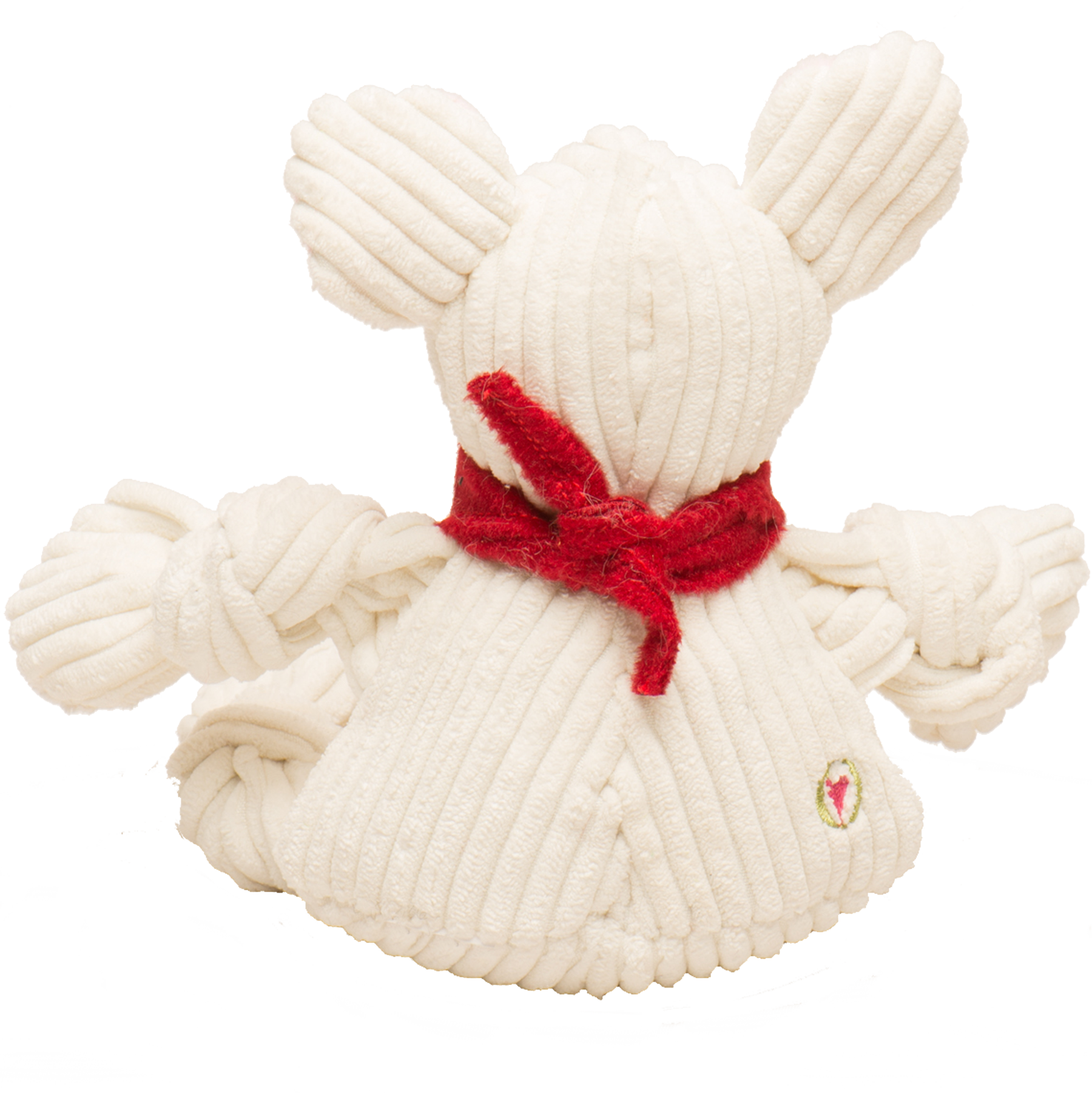 HuggleCause™, Living Free Animal Sanctuary, Little Tyke (L.T.) Knottie® Plush Dog Toy, Small - BIG FRENCHIES