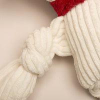 HuggleCause™, Living Free Animal Sanctuary, Little Tyke (L.T.) Knottie® Plush Dog Toy, Small - BIG FRENCHIES