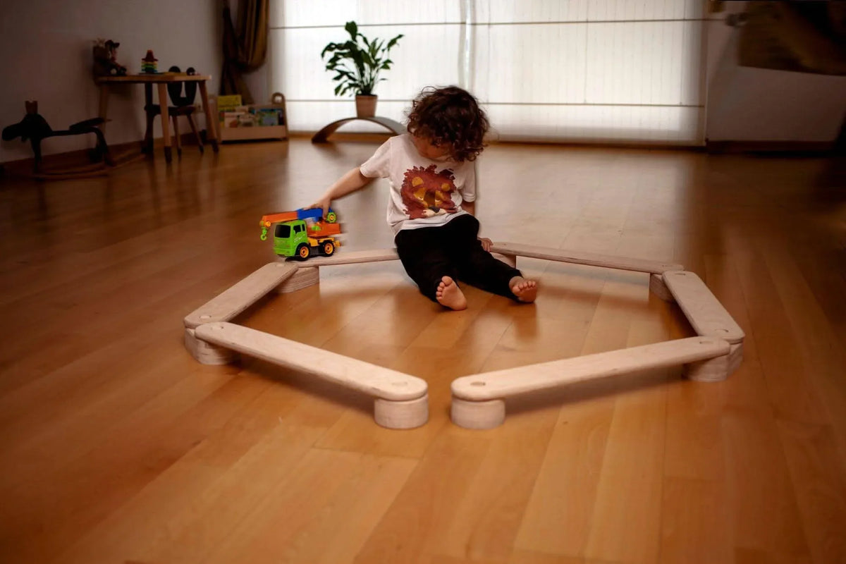 Montessori Balance Beam and Stepping Stones Set - BIG FRENCHIES