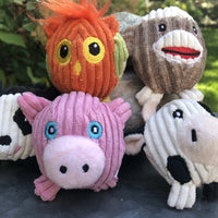 Wee Huggles® Assorted Balls Dog Toys, 5 Pack - BIG FRENCHIES