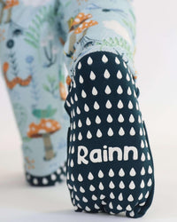 Bamboo Crescent Zipp Jammies - Critter Hollow - BIG FRENCHIES