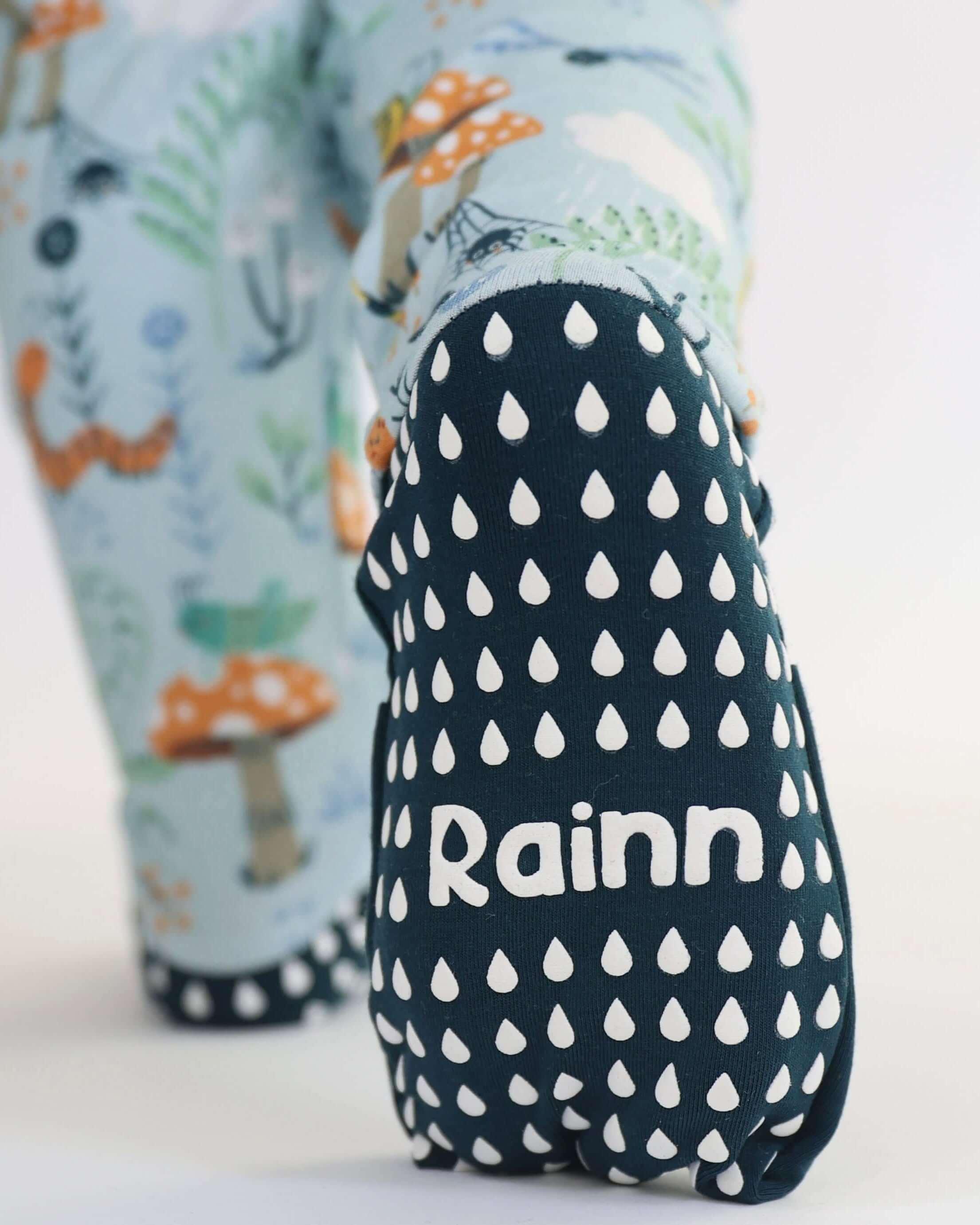 Bamboo Crescent Zipp Jammies - Critter Hollow - BIG FRENCHIES