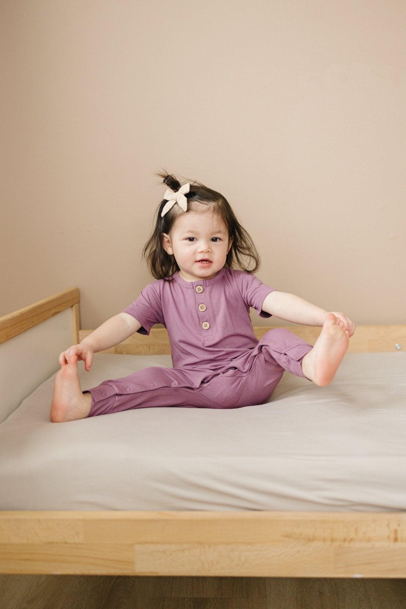 Bamboo Henley Romper - BIG FRENCHIES
