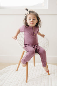 Bamboo Henley Romper - BIG FRENCHIES
