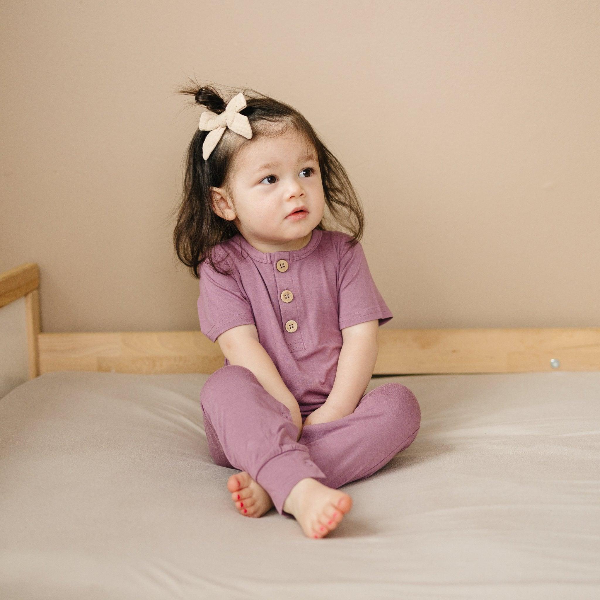 Bamboo Henley Romper - BIG FRENCHIES