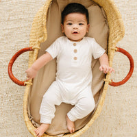 Bamboo Henley Romper - BIG FRENCHIES