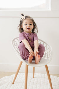Bamboo Henley Romper - BIG FRENCHIES