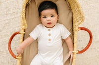 Bamboo Henley Romper - BIG FRENCHIES