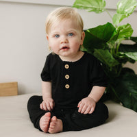 Bamboo Henley Romper - BIG FRENCHIES