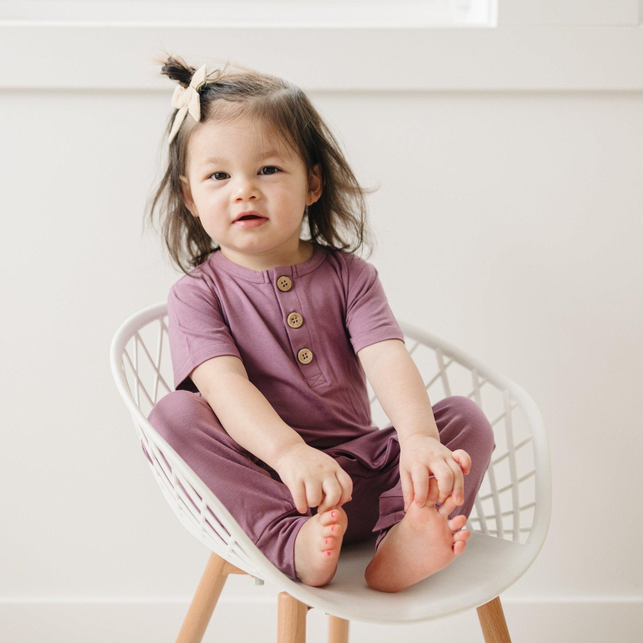 Bamboo Henley Romper - BIG FRENCHIES