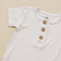 Bamboo Henley Romper - BIG FRENCHIES