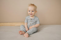 Bamboo Henley Romper - BIG FRENCHIES