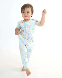 Bamboo Pull Up Romper - Cosmic - BIG FRENCHIES