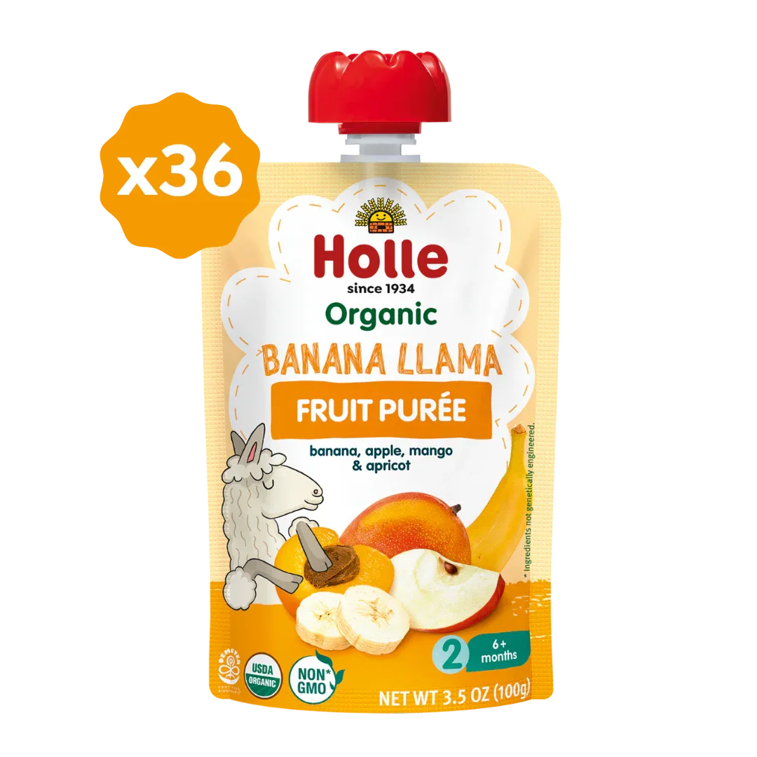 Organic Fruit Purée - Banana Llama - BIG FRENCHIES