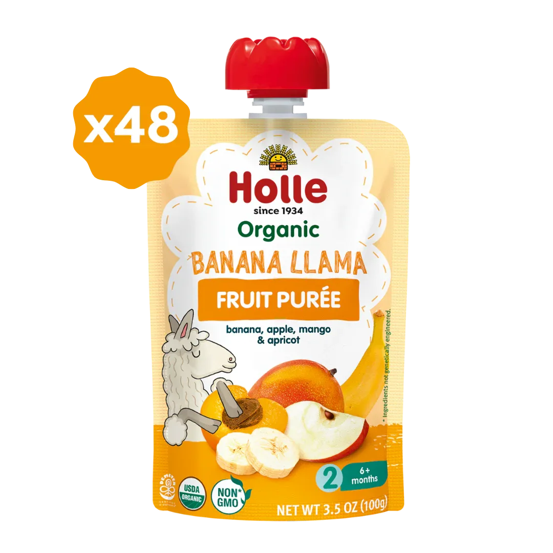 Organic Fruit Purée - Banana Llama - BIG FRENCHIES