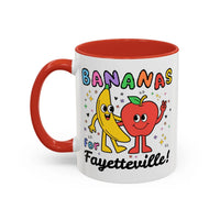 Bananas for Fayetteville Coffee Mug - BIG FRENCHIES