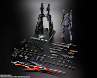 NEON GENESIS EVANGELION - EVANGELIOIN TEST TYPE-01 (UNIT-01) 30TH WITH THE SPEAR OF GAIUS TAMASHII NATIONS METAL BUILD FIGURE
