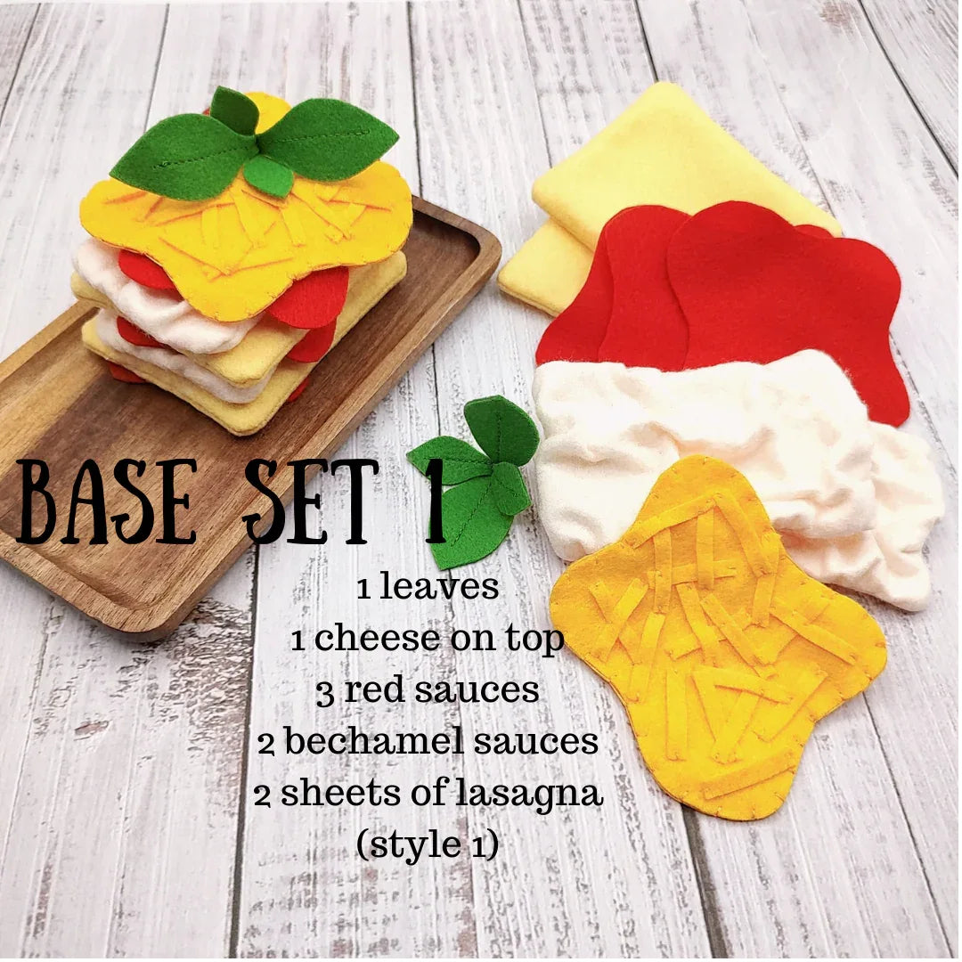 Lasagna felt, make your set - BIG FRENCHIES