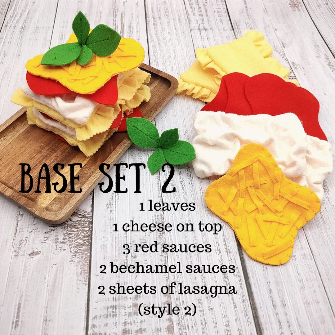 Lasagna felt, make your set - BIG FRENCHIES
