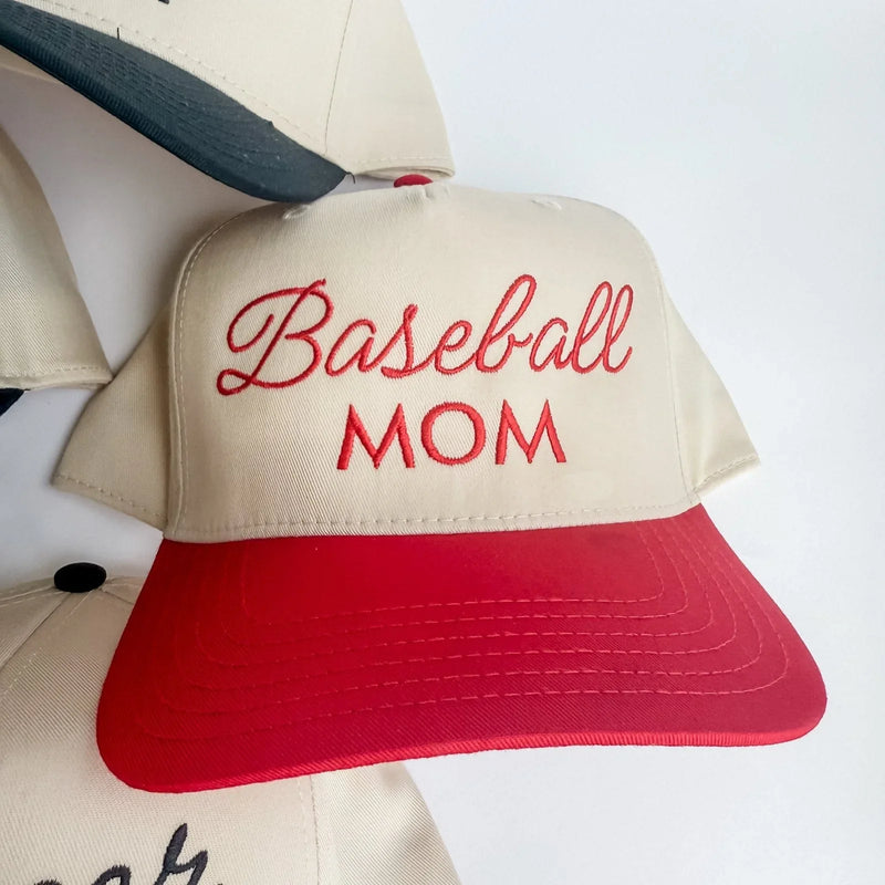 Baseball Mom - Trucker Hat - BIG FRENCHIES