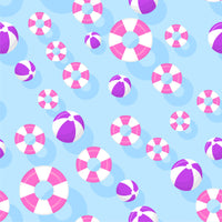 Hamptons Pool Party Pink Two-Piece Set