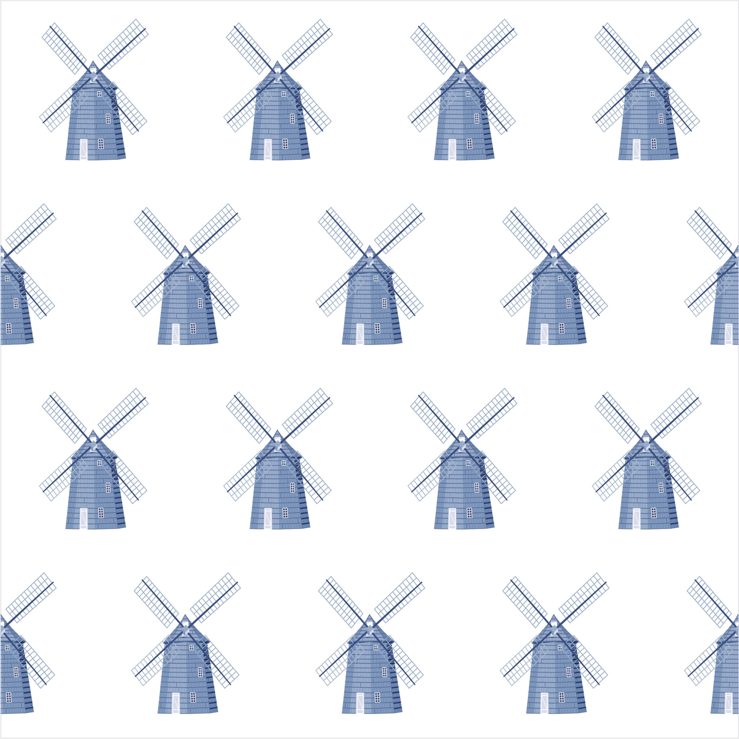 Hamptons Windmill Zippered Romper