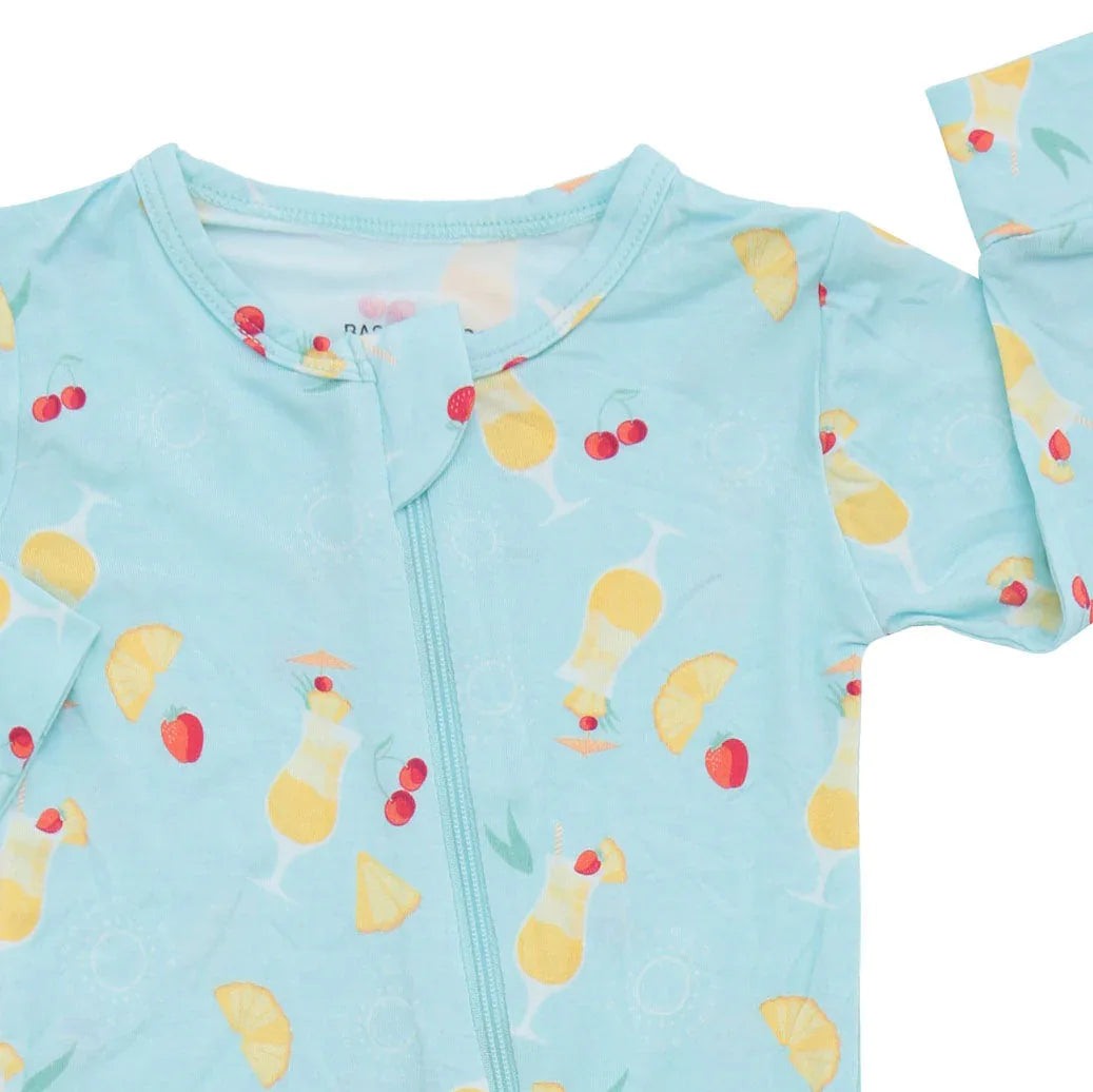 Miami Vice Fruit Smoothie Zippered Romper - BIG FRENCHIES