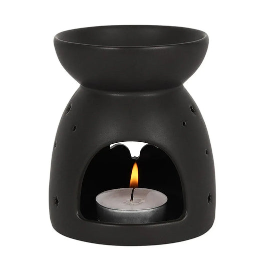 Gothic Black Bat Cut Out Oil Burner and Wax Warmer - BIG FRENCHIES