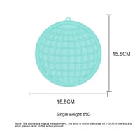 Fish-shaped Round Pet Silicone Snack Pad