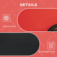48 In X 36 In Elevated Dog Cot Cooling Pet Bed With UV Protection Canopy Shade, Portable Raised Outdoor Dog Bed, Heavy D