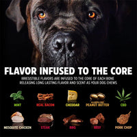 Nylon Dog Bone for Aggressive Chewers - BIG FRENCHIES