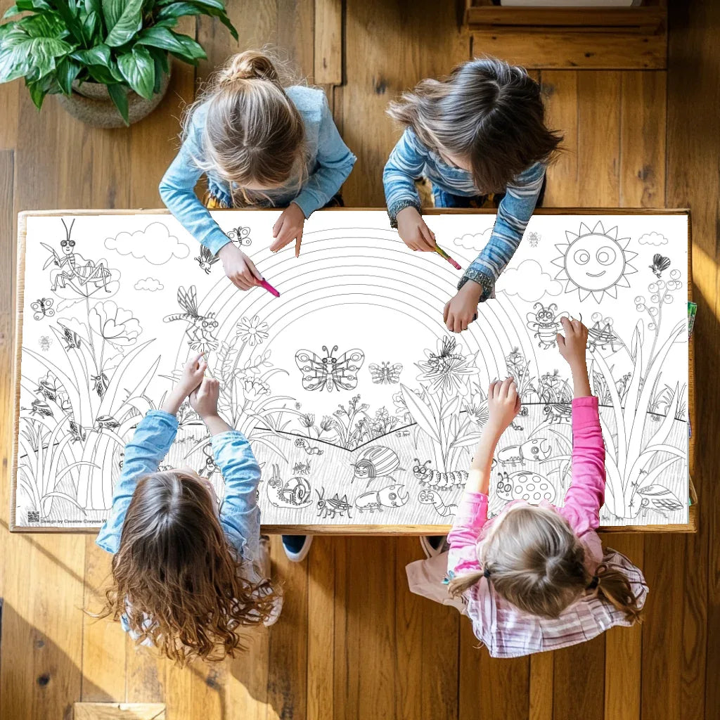 Bugs Coloring Tablecloth - BIG FRENCHIES