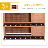 Wooden Rabbit Cage