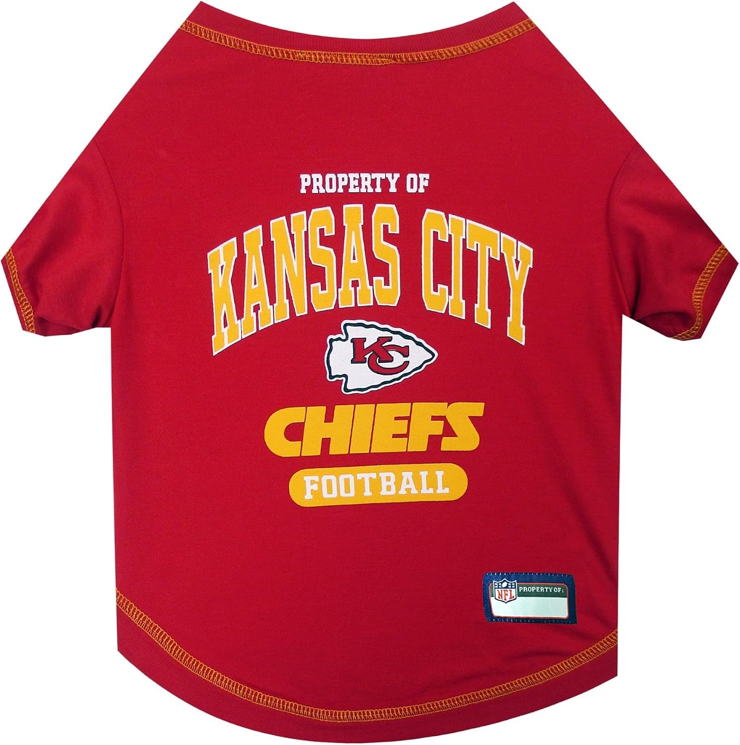Pets First NFL Dog T-Shirt – All 32 Teams, XS–XL